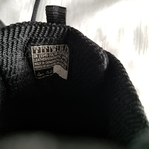 Skechers D'lites With Air-Cooled Memory Foam Black Size 8 - Picture 4 of 8